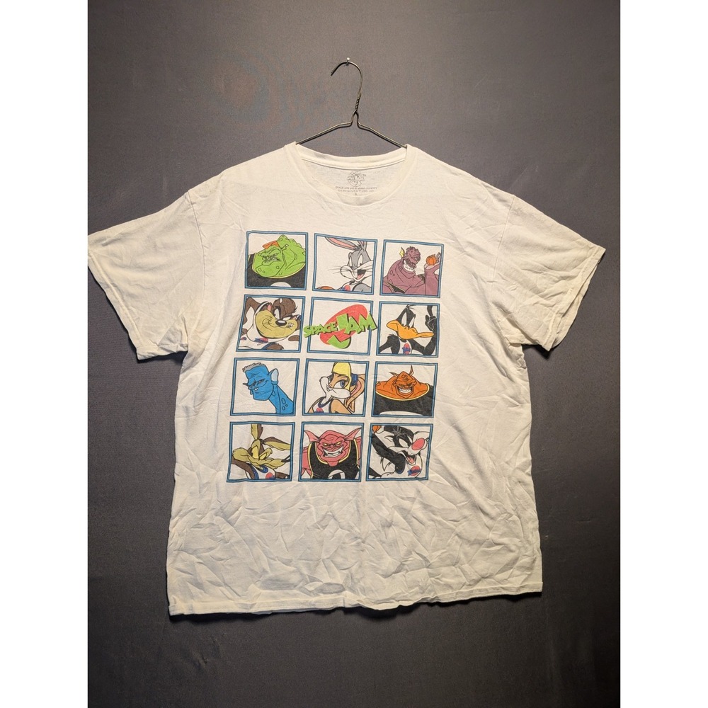 Space Jam Tune Squad Monstars T-Shirt Mens Large Bugs Bunny Looney Tunes Graphic